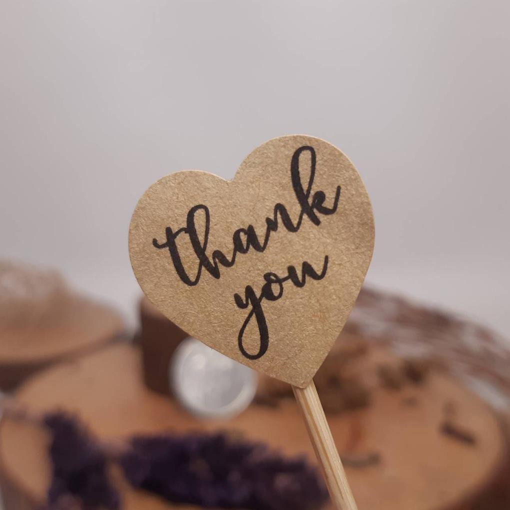 

#20 - Thank You Thankyou Sticker Label Stiker Amplop Terima Kasih Segel Kemasan Plastik Kardus Kue