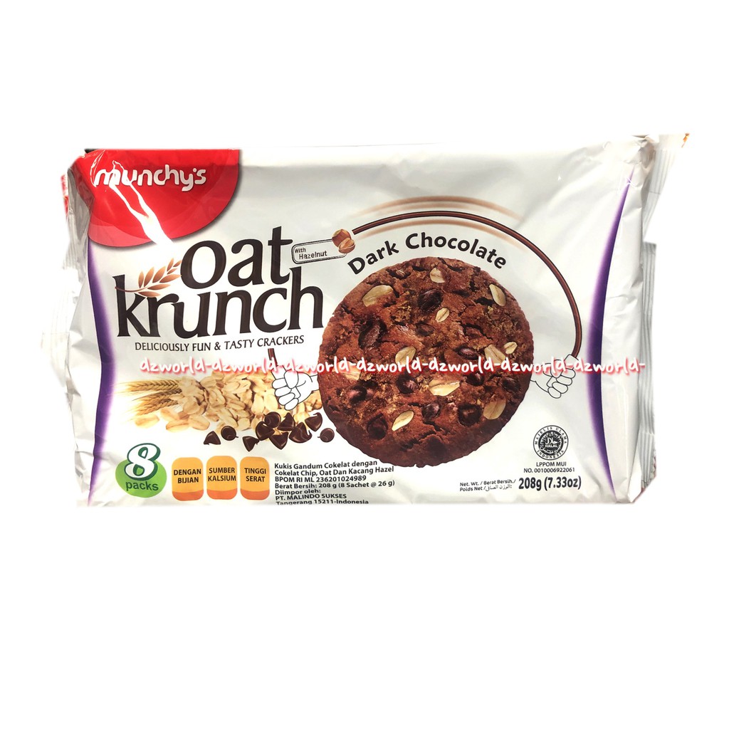 Munchy's Oat Krunch 280gr Strawberry Snack CemilanMunchy Munchys