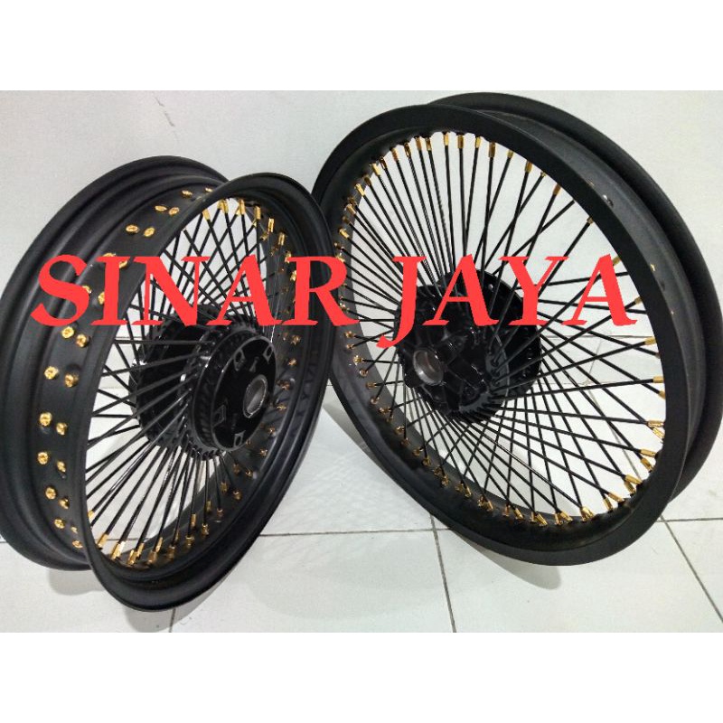 velg jari seribu 350 16 dan 250 atau 215 18 atau 17 custom benelli pe megelli 250 ducati scrambler j