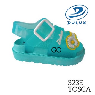 sogo DULUX 323ED GN  Sandal Ban 2 Flower Anak Perempuan Tali Belakang Anak Sandal Bayi Lucu