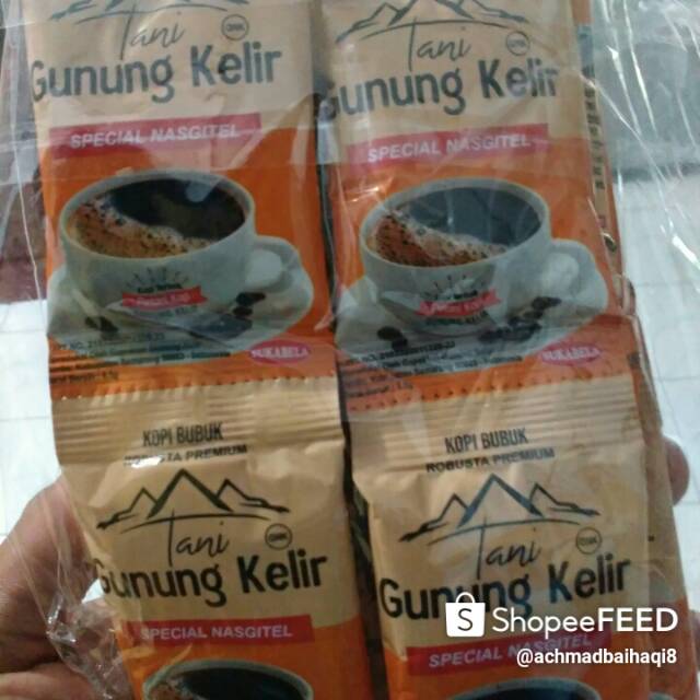 

Kopi sachet siap seduh