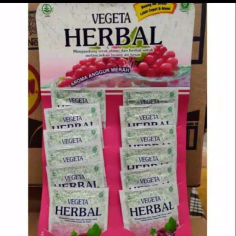 

VEGETA HERBAL 12 SACHET