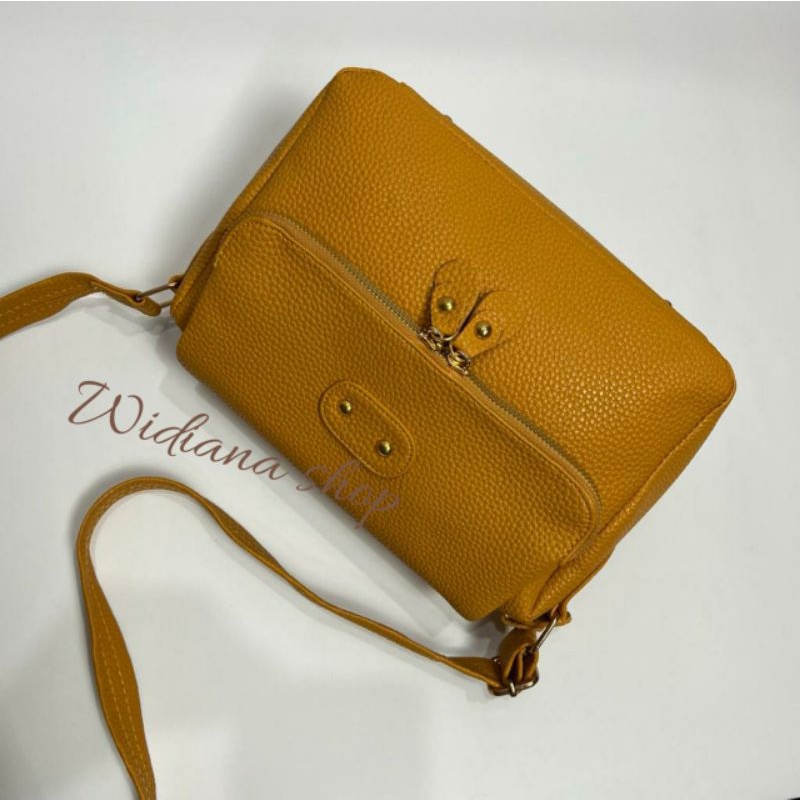 Tas Selempang  Wanita Papirut Charming Kulit Jeruk Tas kekinian