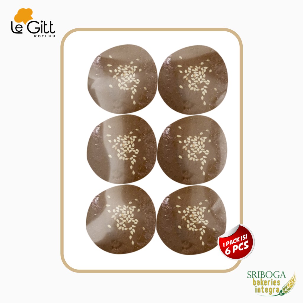 

Le Gitt Roti Goreng Coklat 6 pcs