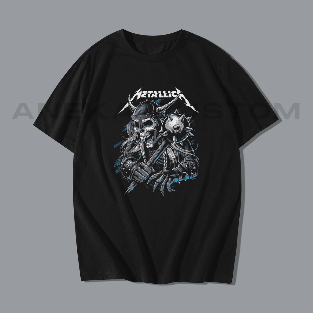 KAOS DISTRO BAND METALICA / KAOS METALICA KUALITAS PREMIUM