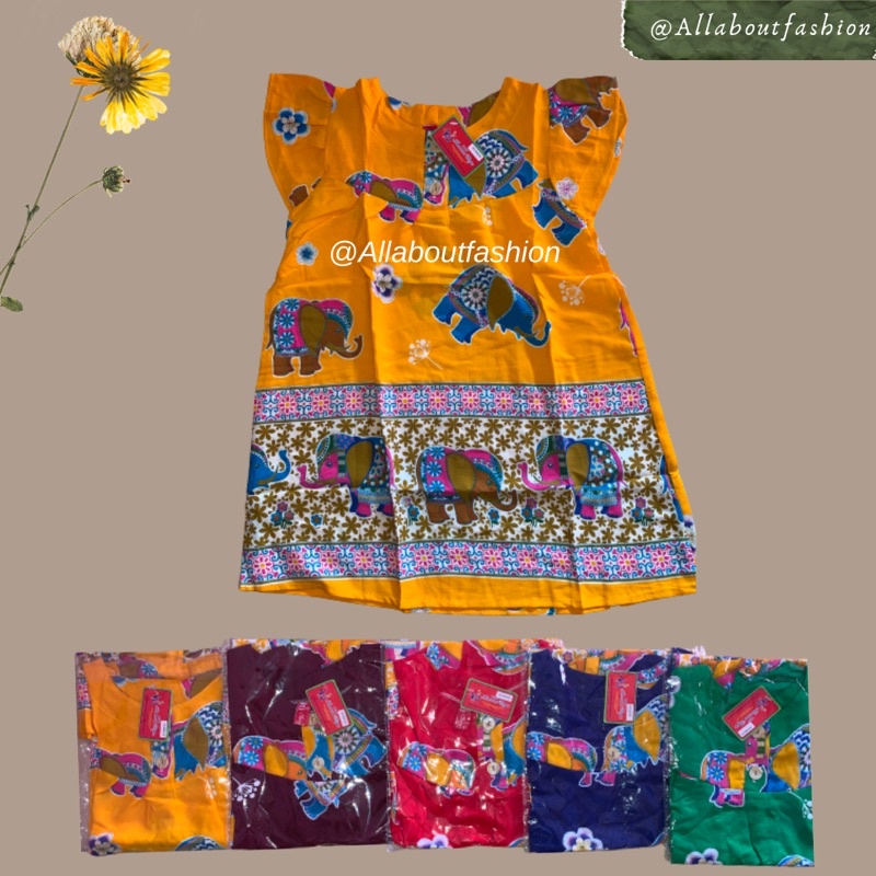 Dress Daster Setelan Kencana Ungu Anak