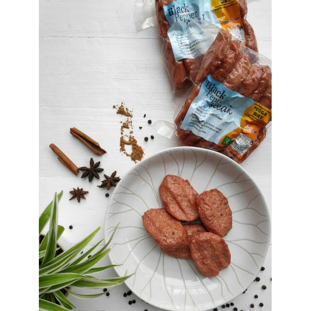 

Vegieway Blackpaper Steak Vegetarian 500gr
