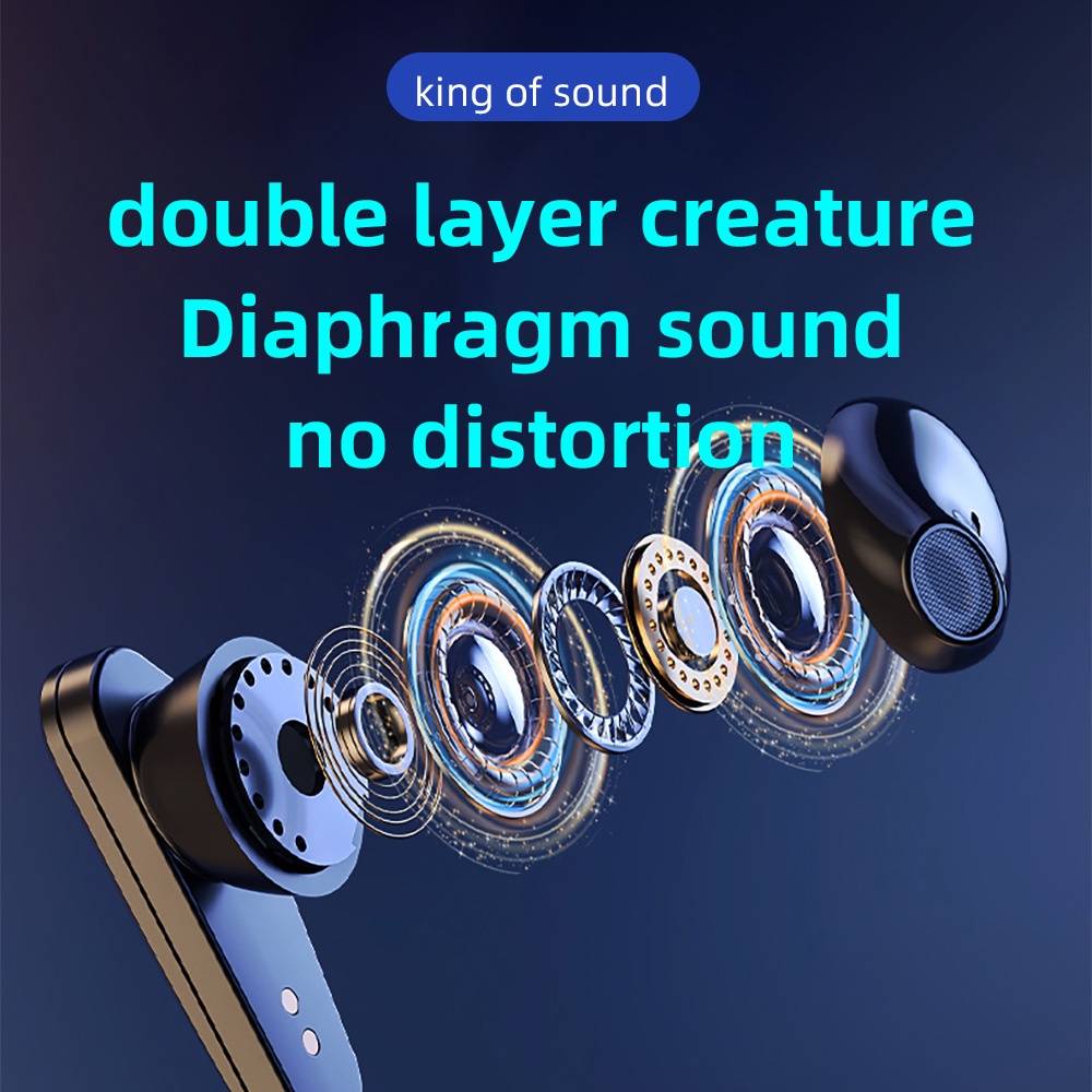 Handsfree Headset Earphone Bluetooth TWS Gaming apro Earbuds Bluetooth V 5.0 Earphone No Delay Tws Pubg Mobile Legend Pokemon Unite it-3