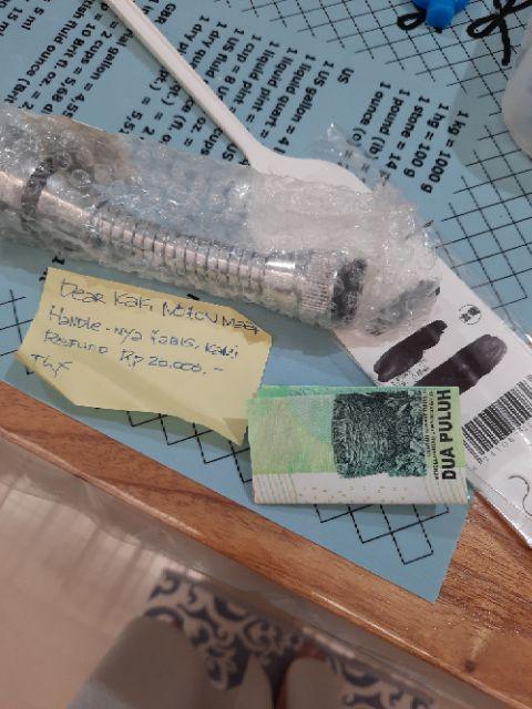 2 Pcs Handle Pegangan Pintu Tempel Door Handle