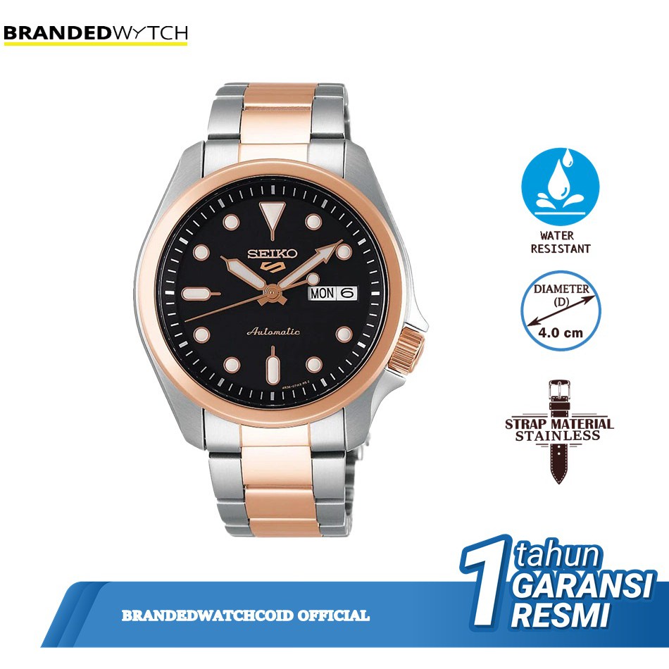 Jam Tangan Seiko SRPE58K1 Pria Original Diameter 4 cm