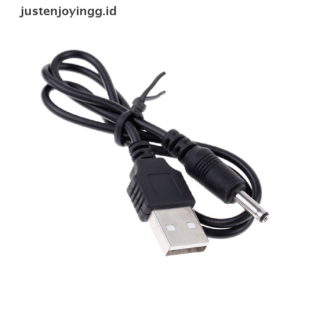 Kabel charger power dc plug 3.5mm male Ke USB male Untuk tablet pc