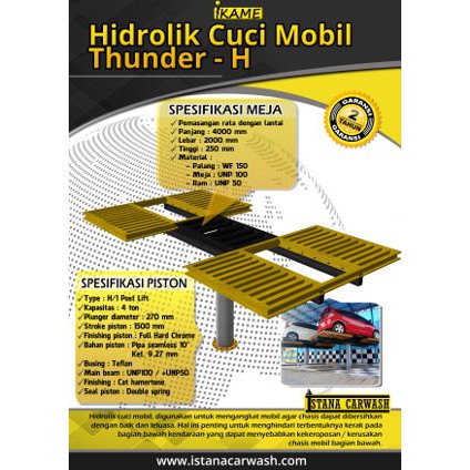 HIDROLIK MOBIL "IKAME – THUNDER H "