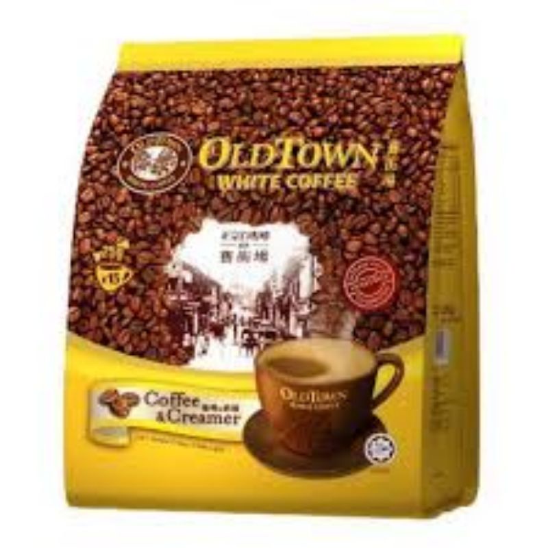 

OLD TOWN WHITE COFFEE 2 IN 1 COFFEE AND CREAMER (15 SACHET)