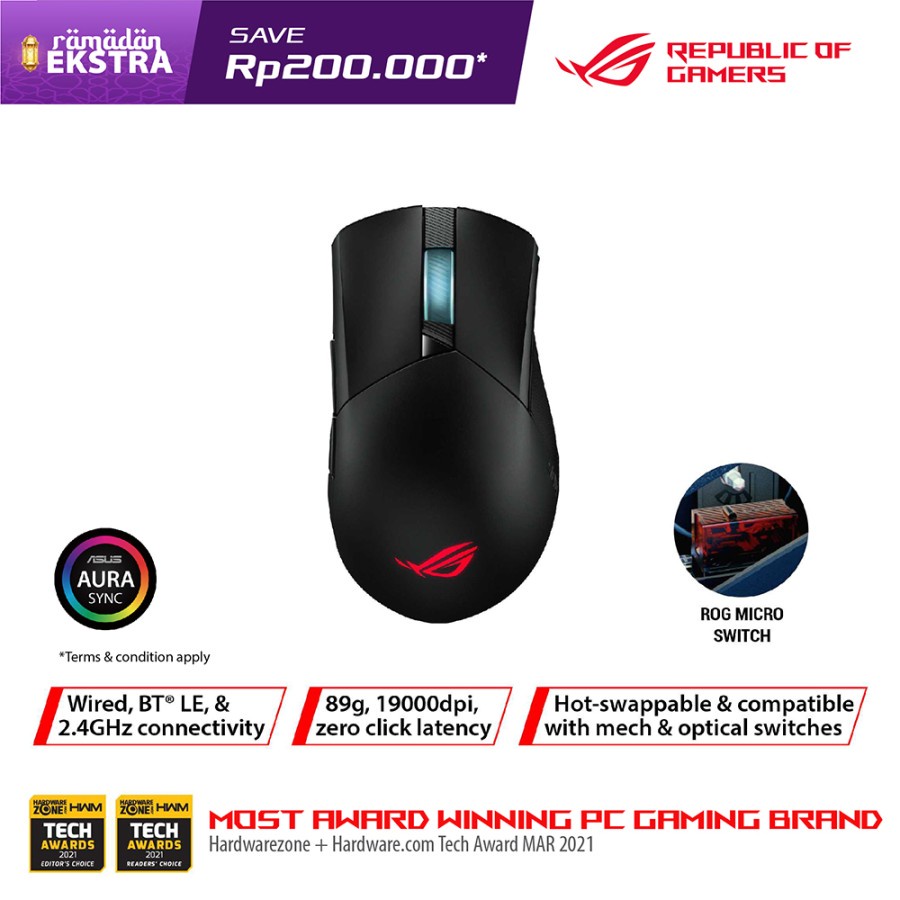 Asus ROG Gladius III Wireless P706 Promo !!!