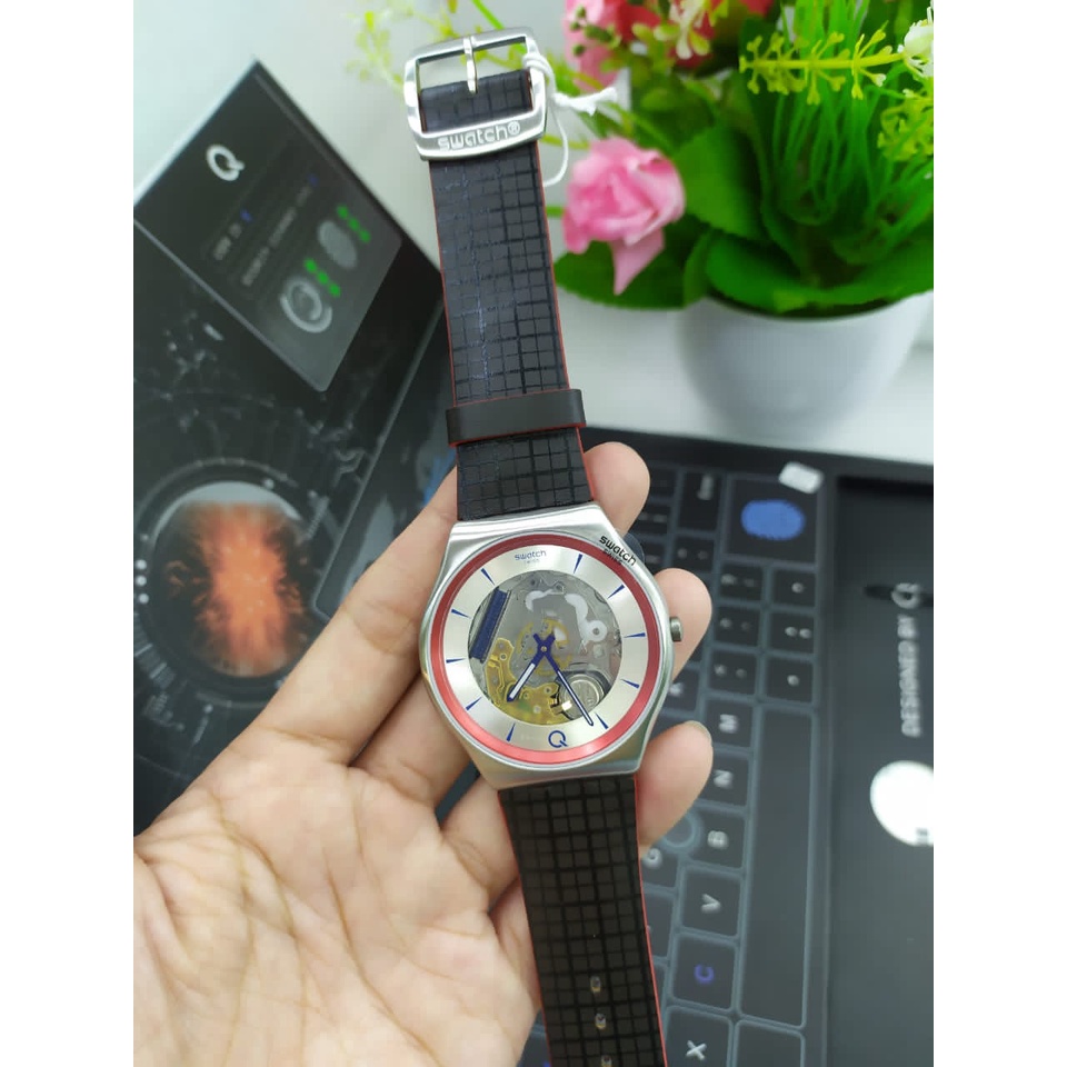 Jam Tangan Swatch SS07Z102 2Q Watch James Bond Original