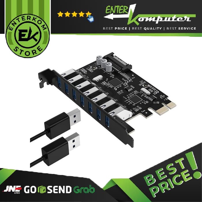 Orico PVU3-7U 7 Port USB3.0 Expansion Card