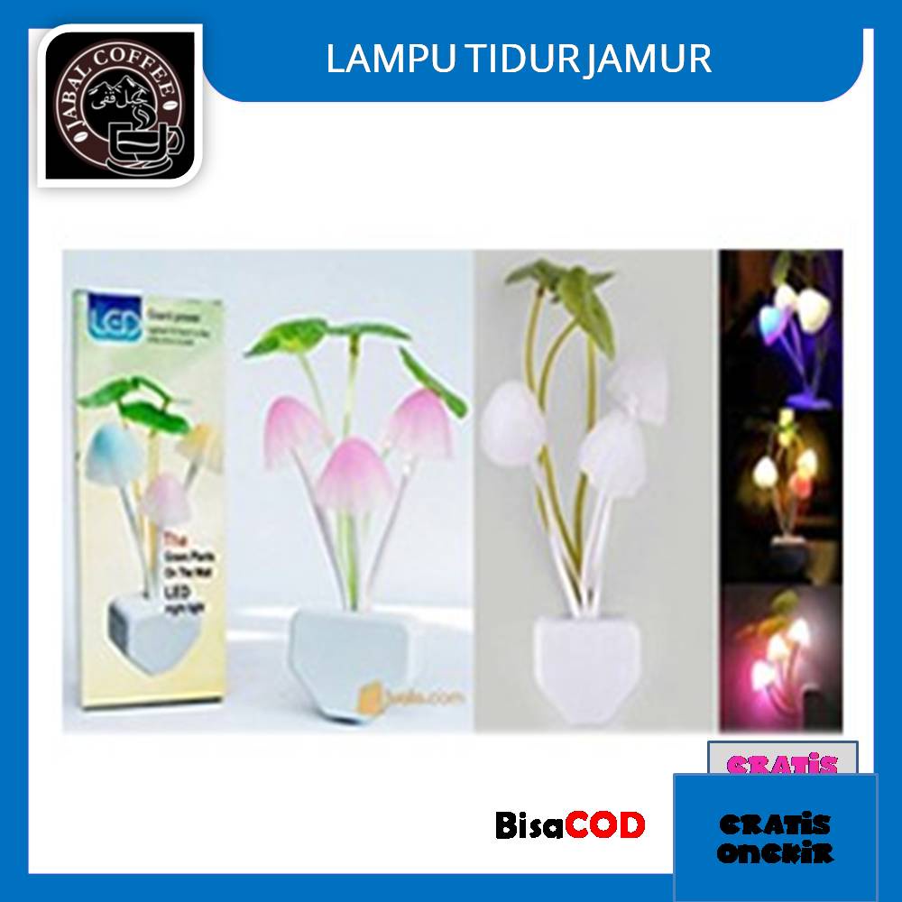 Lampu Tidur Jamur Avatar / Mushroom Lamp Sensor LED / Lampu Tidur Jamur 07