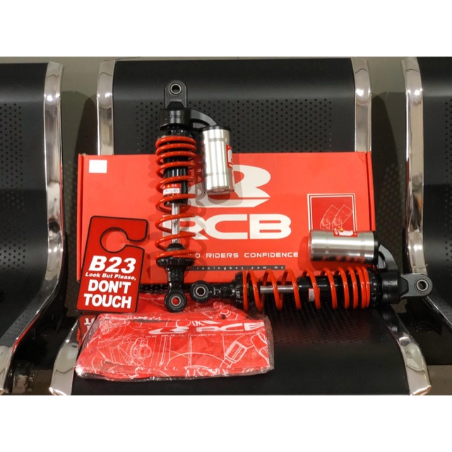 Shock rcb mb 2 series bebek uk 320 mm tiger gl pro rx king racing boy tabung non klik red