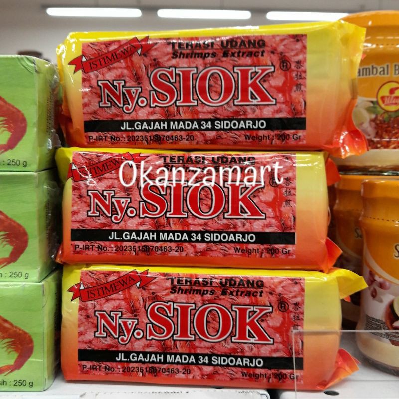 

Ny Siok Terasi Udang 200gr