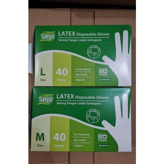 hand glove latex sensi