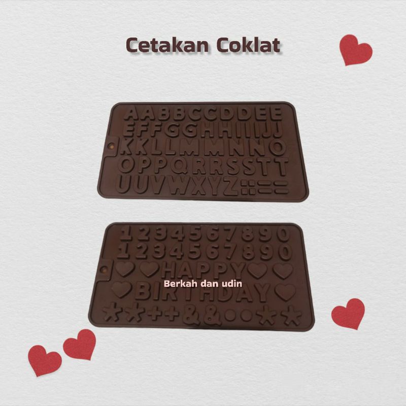 Cetakan Coklat Silikon Karakter, Cetakan/Agar/Jelly/Puding