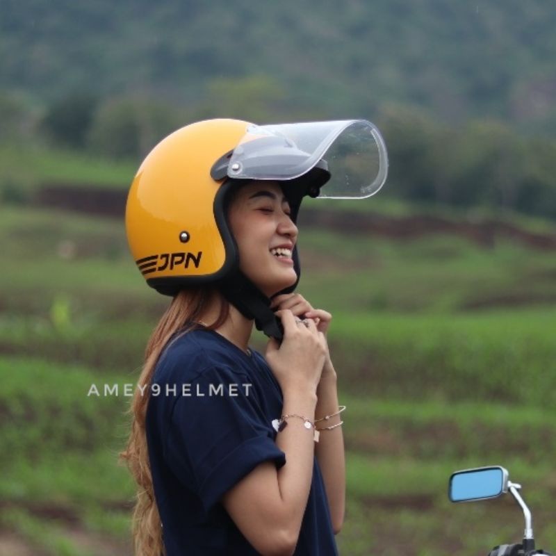 HELM JPN KACA DATAR ORIGINAL SNI