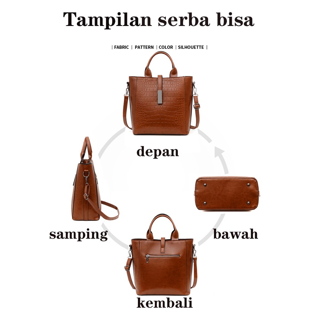 Tas Wanita, Kapasitas tinggi,tas selempang, tas bahu, tas wanita tas selempang 2581