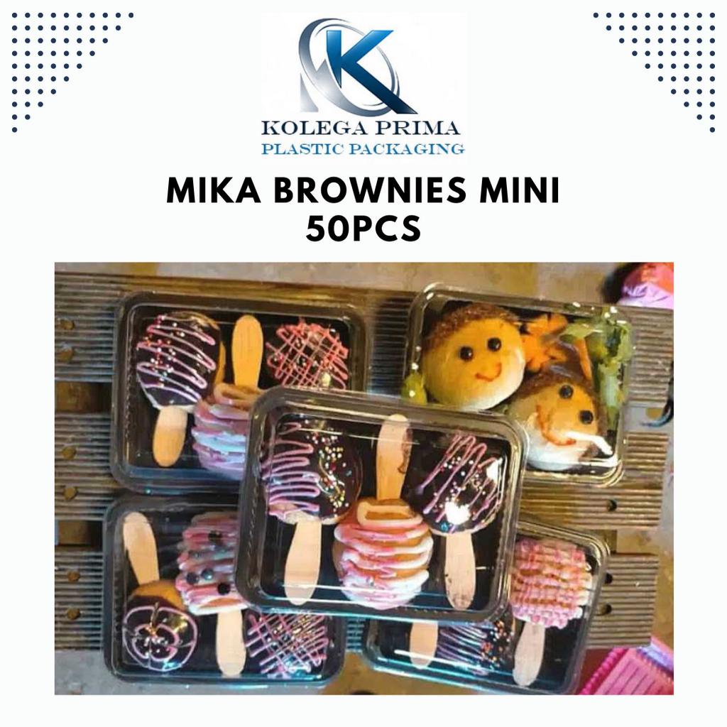 MIKA BROWNIES MINI/ MIKA BROWNIES MURAH ISI 50PCS