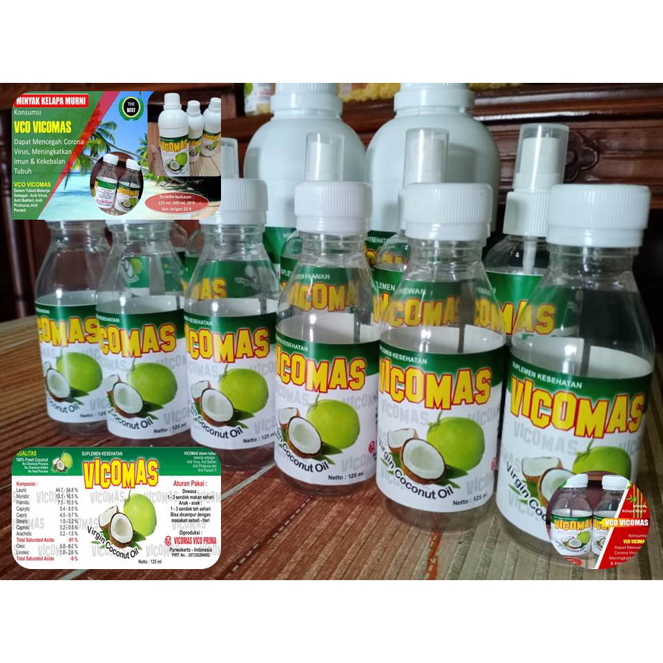 

Minyak Kelapa | Vco Vicomas 125ml