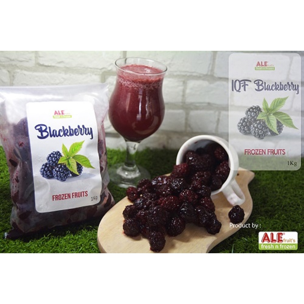 

Iqf Blackberry frozen fruits - Buah blakberi beku