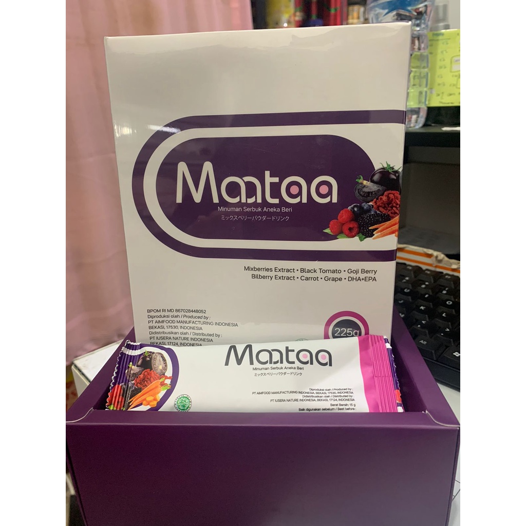 

Maataa Minuman Serbuk Aneka Beri 225 G