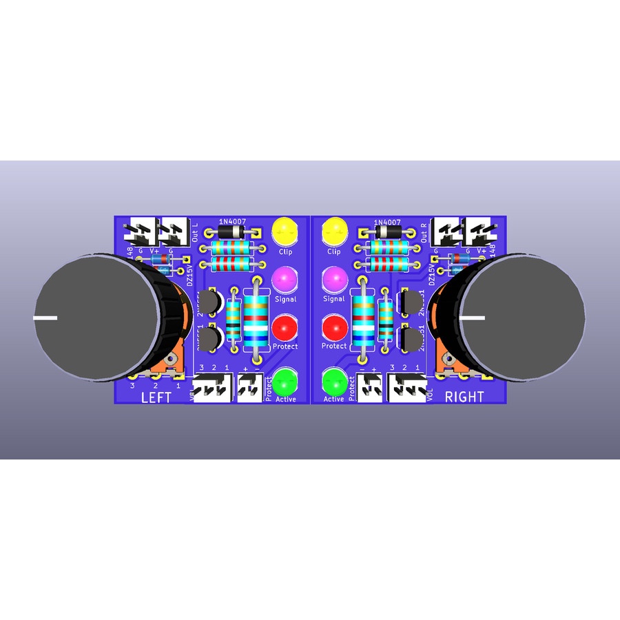 PCB Panel Depan Portable BOX N7000 N9000 Dauble Layer