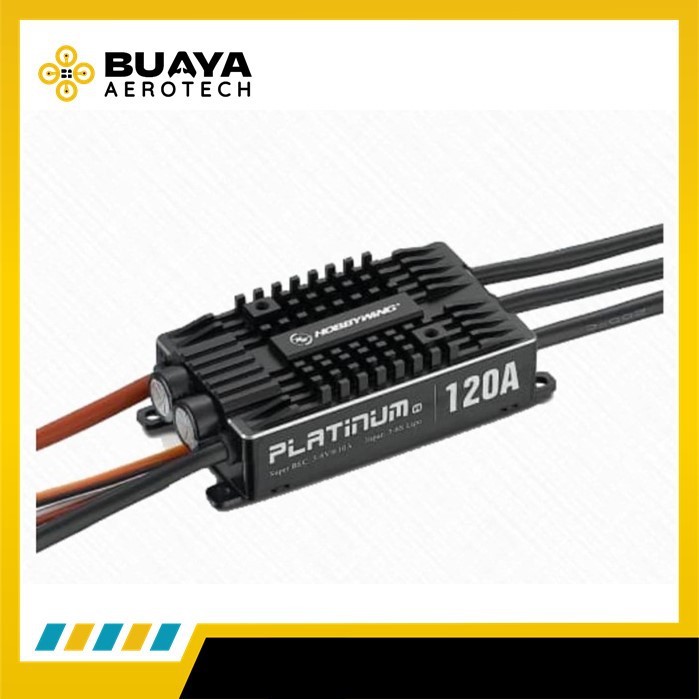 ESC Hobbywing Platinum Series 120A V4 2S-6S with 5-8V UBEC for UAV