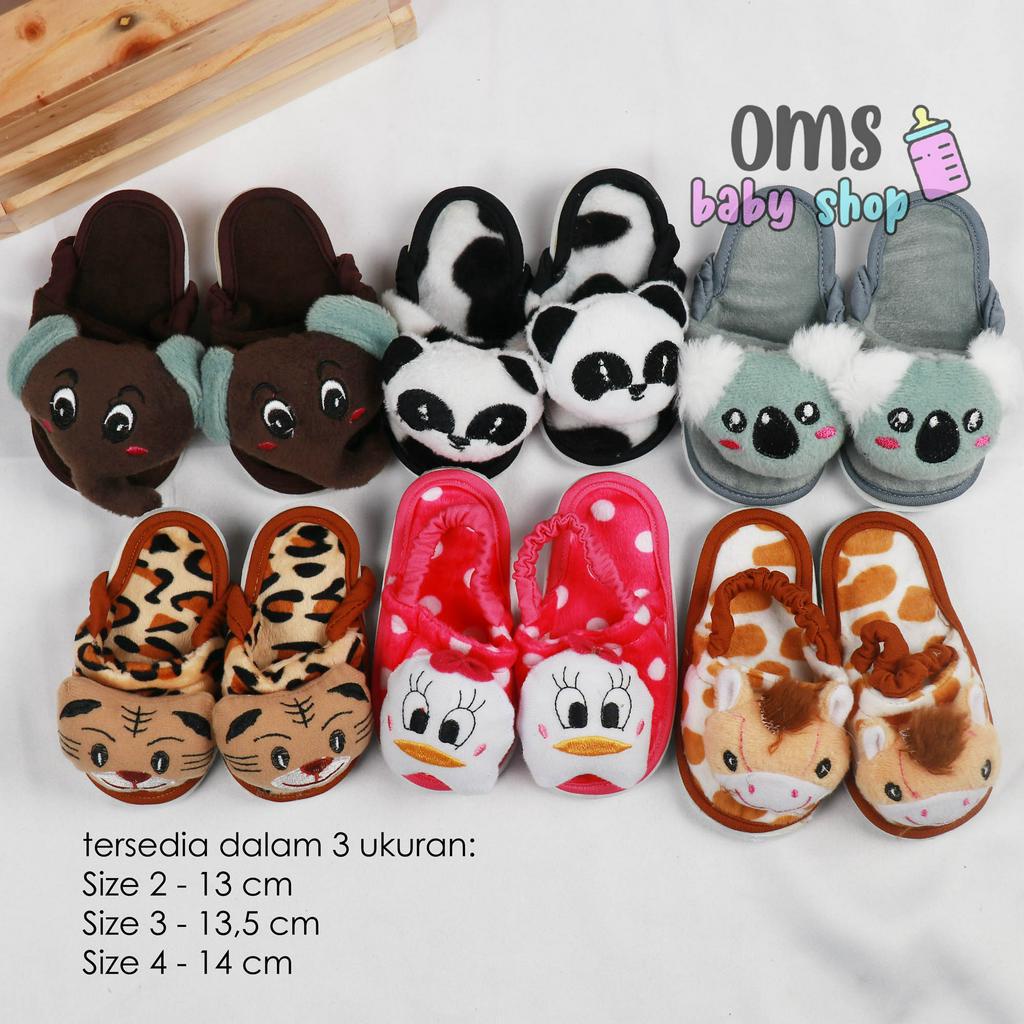 OMS Babyshop! Sepatu Sandal Bayi Boneka Hewan Lucu / Sepatu Sandal Prewalker / Sepatu Sandal Boneka Murah / Sepatu Sandal Anak