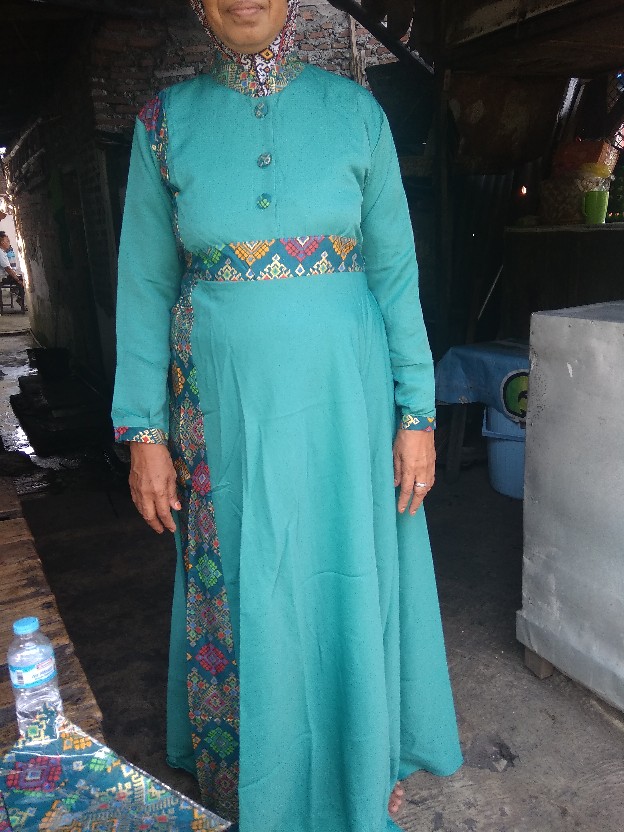 Wou Batik Arabella Family Batik Keluarga Batik Couple Modern - Kg026