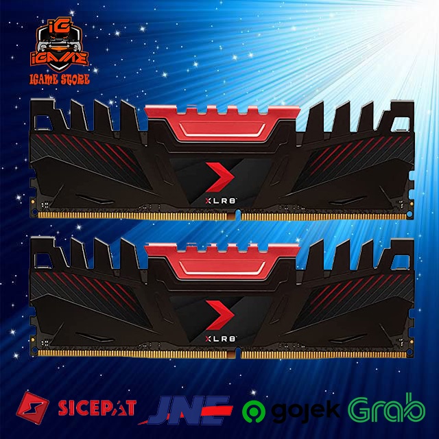 PNY XLR8 DDR4 32GB (16GBX2) PC-25600 3200Mhz CL16 NAMPOLL