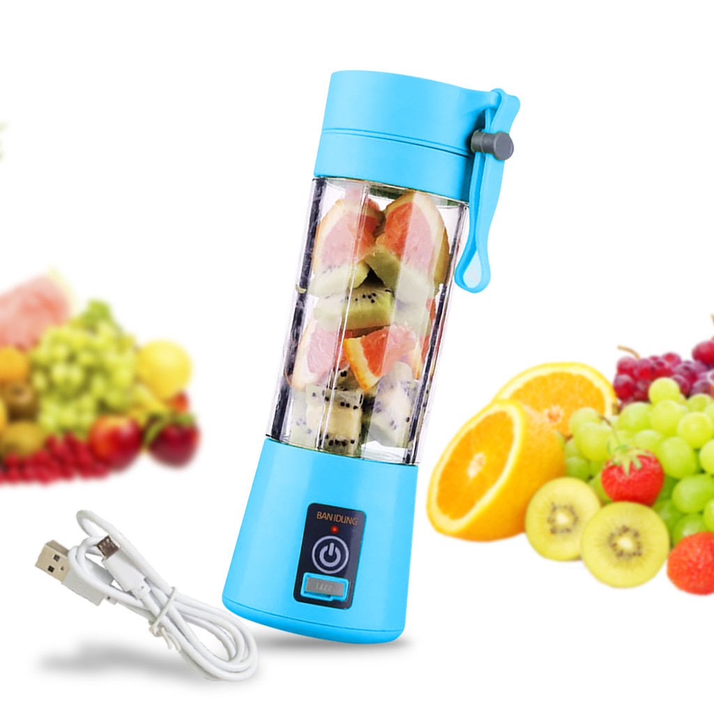 Blender Portable Rechargeable Juice cup Mini Alat pembuat Jus | Shopee