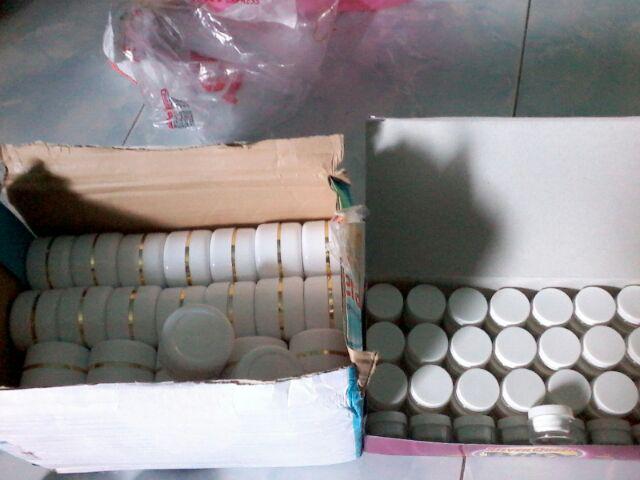 Pot Acd 5 Gram Putih/pot Cream/tempat Krim/kemasan Kosmetik/pot Acrylic/acrilic