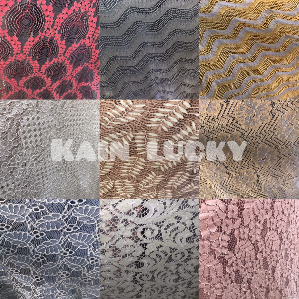 Jual Kain Brukat Premium Kain Bahan Kebaya | Shopee Indonesia