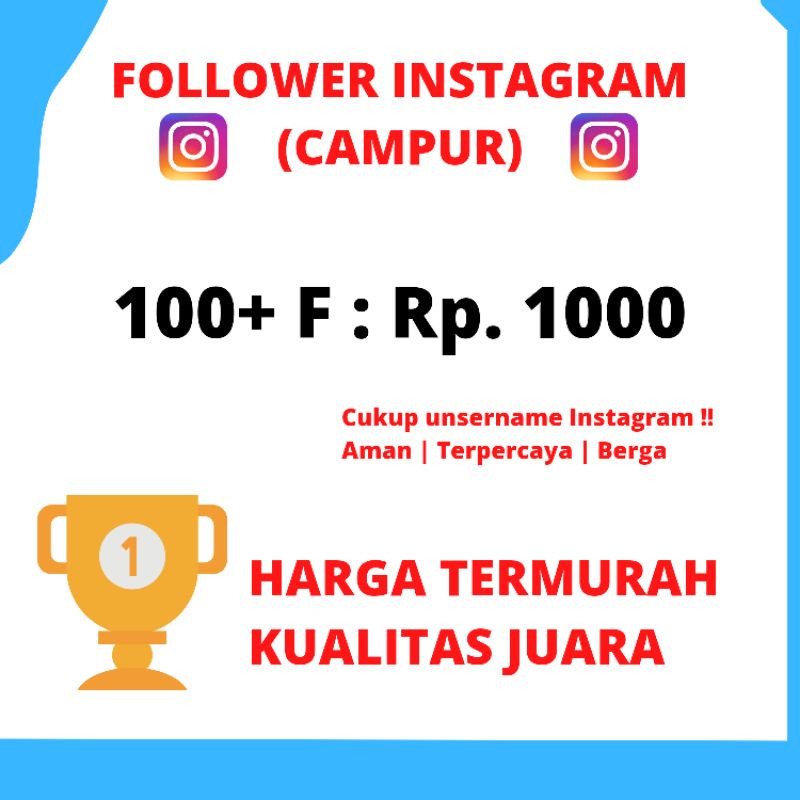 Followers Instagram murah