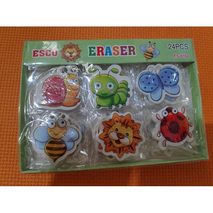

SUPER SALE!!! Penghapus Pensil Model Animal