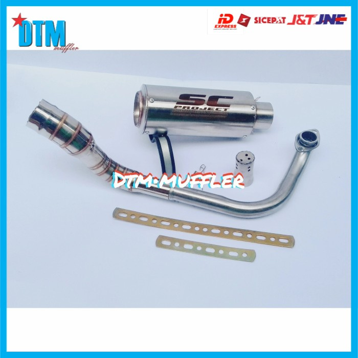 knalpot sc project matic vario150 nmax beat scoopy dll