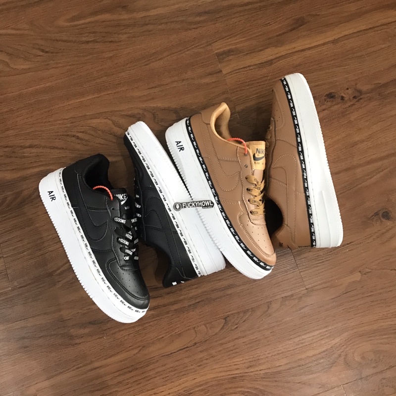 Sepatu Nike Air Force 1 Low Ribbon Pack Swoosh Pria Kualitas Premium