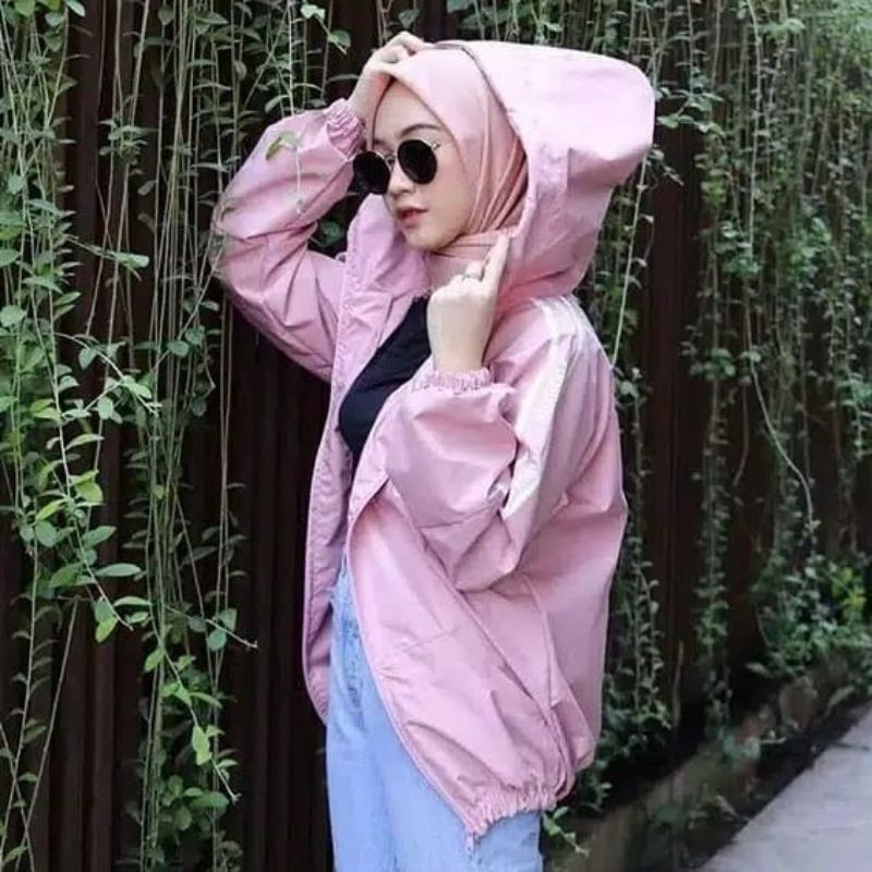 KUXUX JAKET || JAKET PARASUT RUBER #LUM