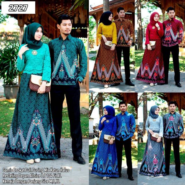 Cp gamis brokat 2727