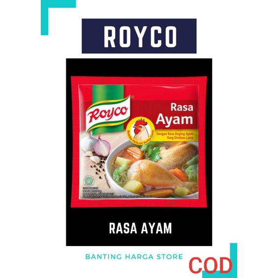 

Royco Ayam/Sapi isi 6