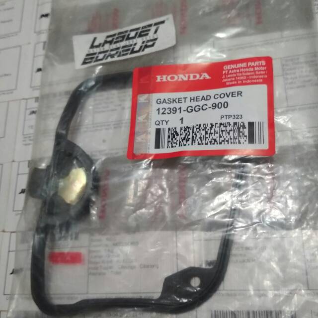 KARET HEAD Seal Cover Cop Cylinder head gasket HONDA - BEAT SCOOPY SPACY PGM FI ESP NEW - STREET POP