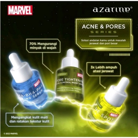 ❤GROSIR❤AZARINE SERUM  SUPER HERO SERIES X MARVEL COLLABORATION