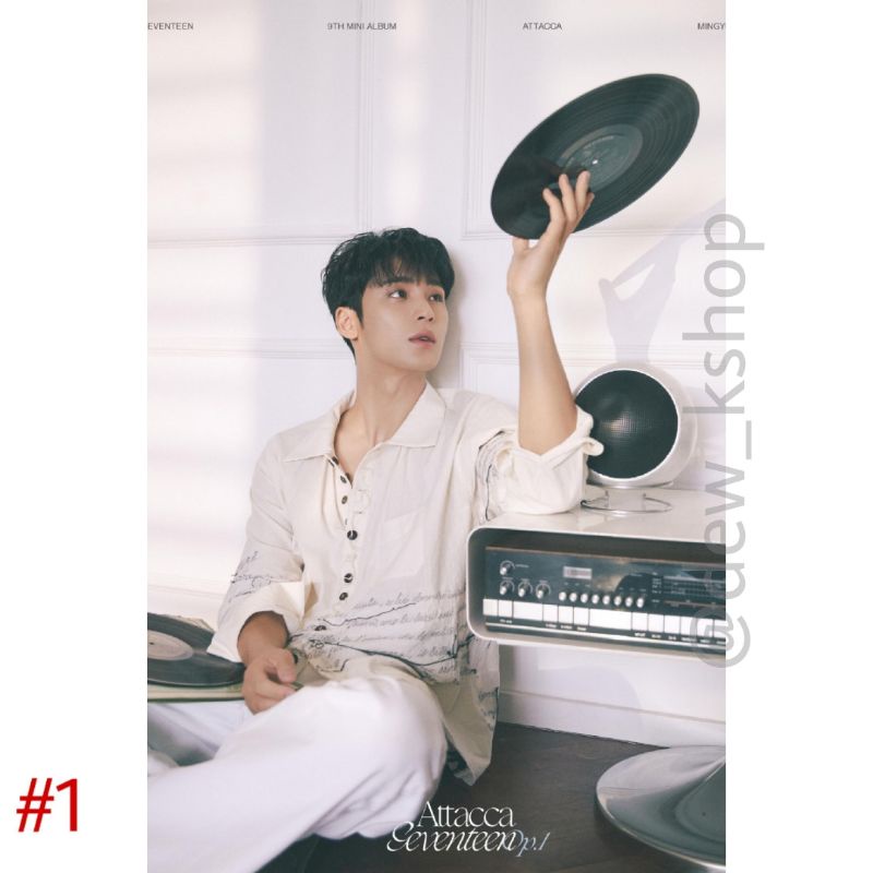 POSTER SEVENTEEN (MINGYU) -  'Attacca'