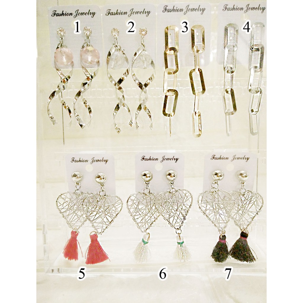 Anting Fashion Wanita Simple Model / Anting Korea Aneka Varian 267